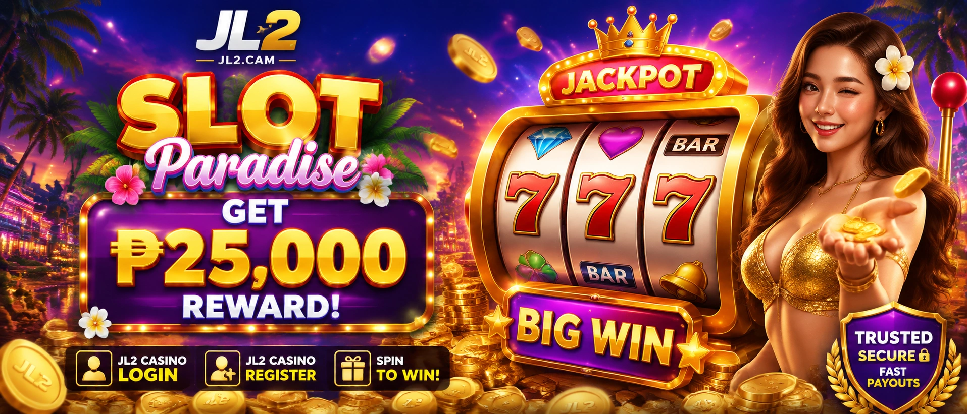 Popular slot game showcase